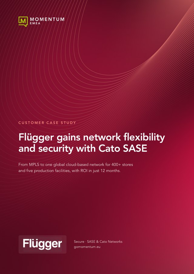 Cover of the Flügger Group customer case study