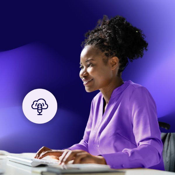 Professional using Teams Phone - cloud calling within Microsoft Teams