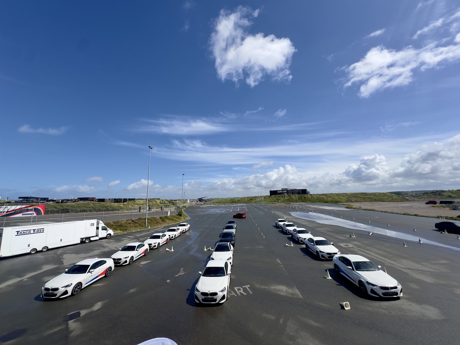 Participants enjoying the BMW Driving Experience at Circuit Zandvoort